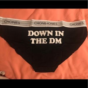 Chonies’ “Down in the DM” Cheeky brief • NWT